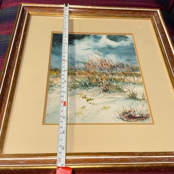Coastal Landscape Painting, by Alexandria, professionally framed, NC Coast - Picture 15 of 17